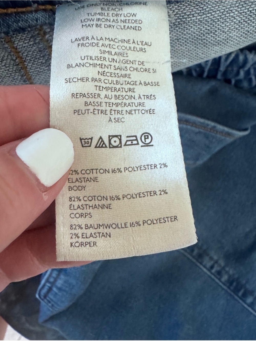 Maeve x Anthropologie Indigo Wide-Leg Denim Drawstring Jeans - Picture 6 of 7